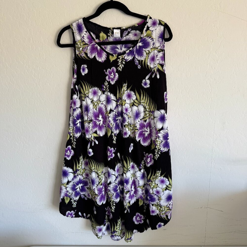 Akshi Collections Floral Sleeveless Dress | Tropical Print | No Tag, Approx XL